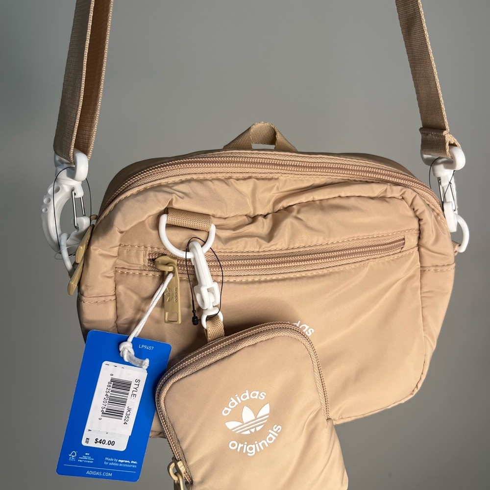 Adidas Originals Beige Belt Bag Set